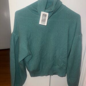Women's Teal Sweater from intermix never worn w tags